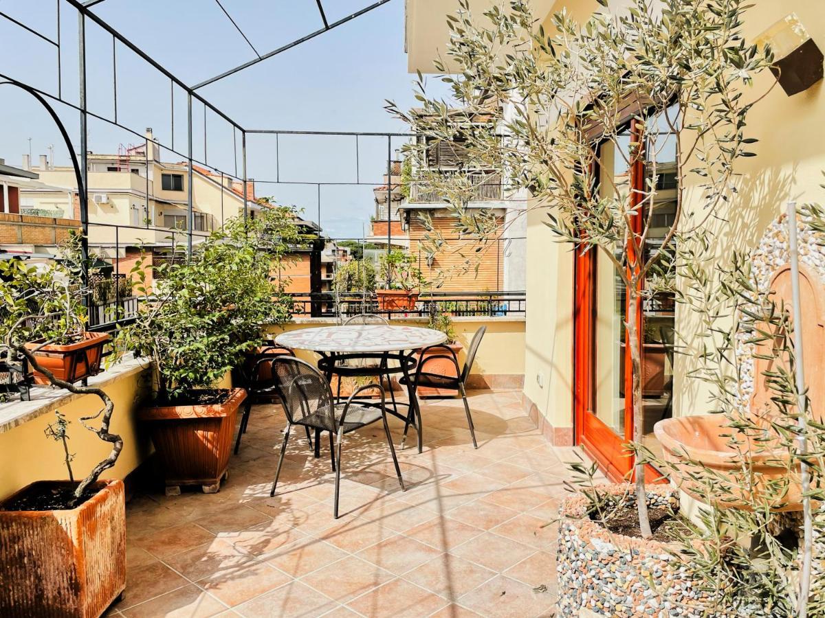 Apartament Casa Gli Ulivi Rzym Zewnętrze zdjęcie